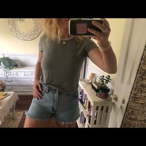 Brandt Melville Grey Top